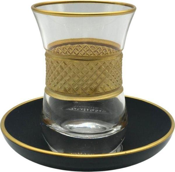 Desenli Çay Bardağı Seti - Image 1