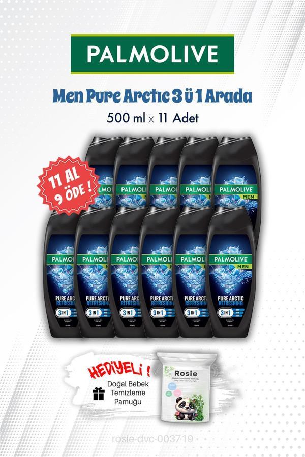 Palmolive Men Pure Arctıc 3'ü 1 Arada 500 ML Duş Jeli 11 AL 9 ÖDE ve ROSIE - Image 1