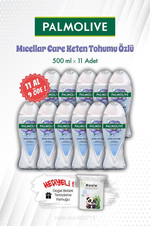 Mıcellar Care Keten Tohumu Özlü 500 ML Duş Jeli 11 AL 9 ÖDE ve ROSIE - Image 1