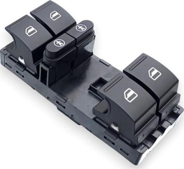 VW Touareg 2003-2006 Sol Ön Kapı Cam Düğme Seti 7L6959857C - Image 1