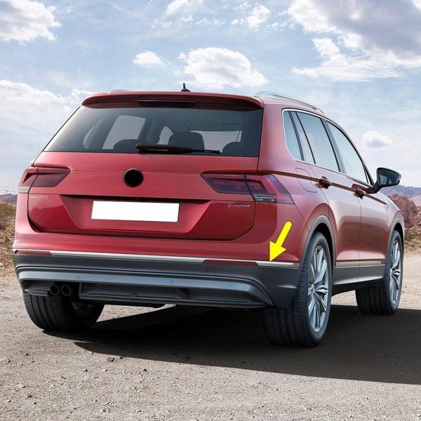 VW Tiguan 2016-2020 Arka Tampon Sağ Krom Çıta 5NA853842 - Image 1
