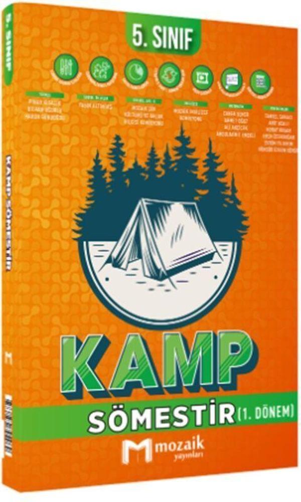 Mozaik Yayınları 5. Sınıf Kamp Sömestir 1. Dönem - Mozaik - Ders Kitapları - Image 1