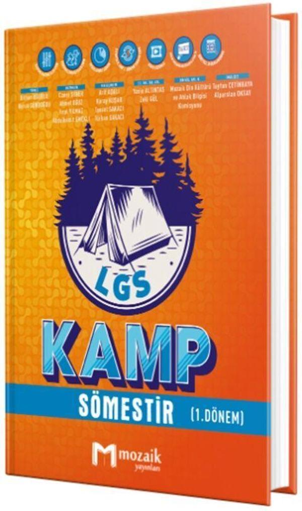 Mozaik Yayınları 8. Sınıf LGS Kamp Sömestır 1. Dönem - Mozaik - Ders Kitapları - Image 1