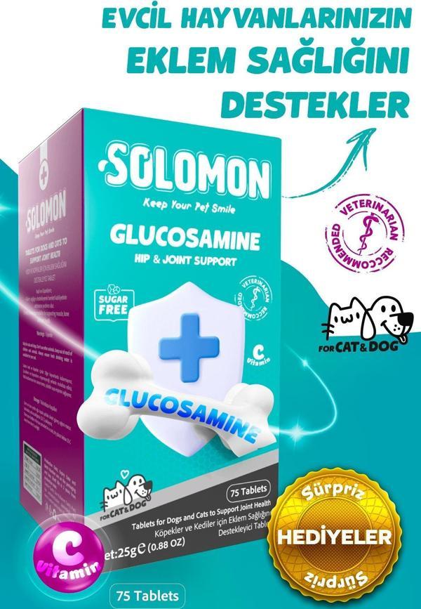Glucosamine Tablet (kedi Ve Köpekler Için Eklem Ve Kas Destekleyici Takviye 75 Tablet) - Image 1
