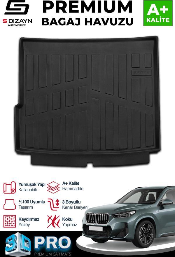 S-Dizayn Bmw IX1 3D Pro Bagaj Havuzu 2024 Üzeri A+ Kalite - Image 1