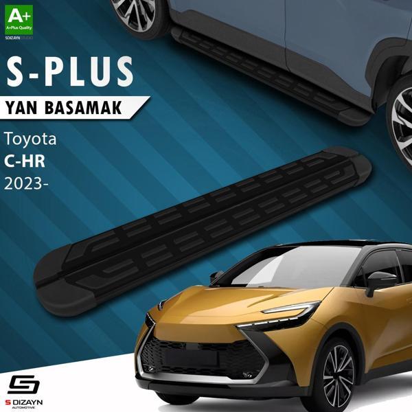 S-Dizayn Toyota C-HR 2 S-Plus Siyah Yan Basamak 173 Cm 2023 Üzeri A+ Kalite - Image 1