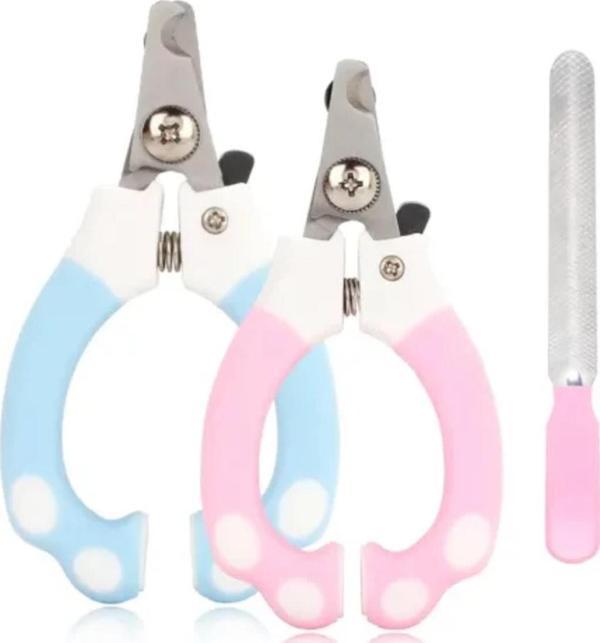 Renkli Kedi Köpek Evcil Hayvan Törpü Seti Pembe - Image 1