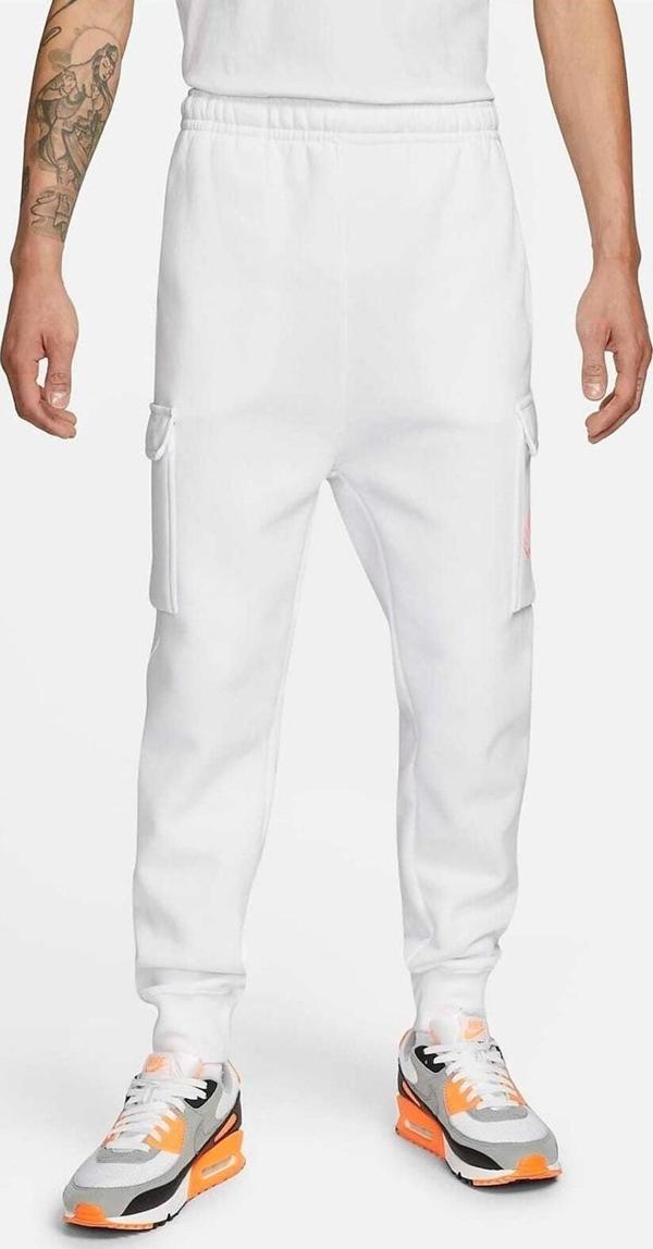 Nike Sportswear Style Essential Utility Kargo Cepli Erkek Eşofman Altı Beyaz - Image 1