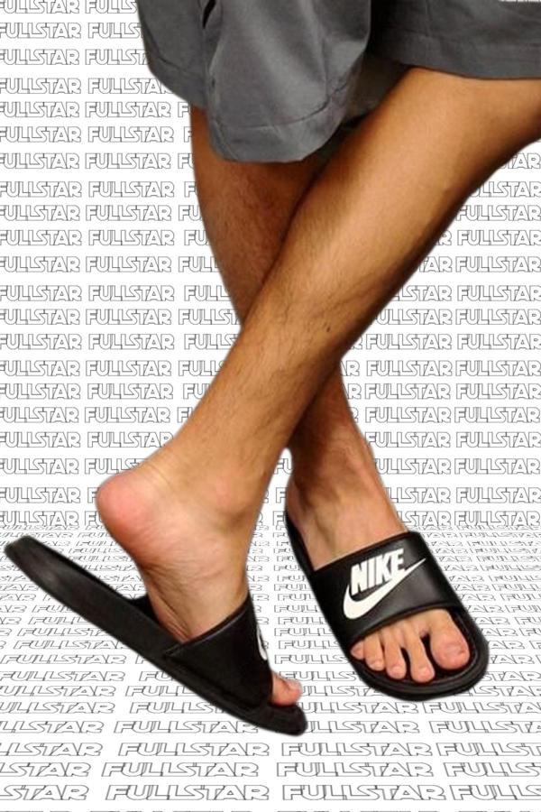 Nike Futura Benassi Slide Black Unisex Siyah Terlik Tek Bantlı - Image 1