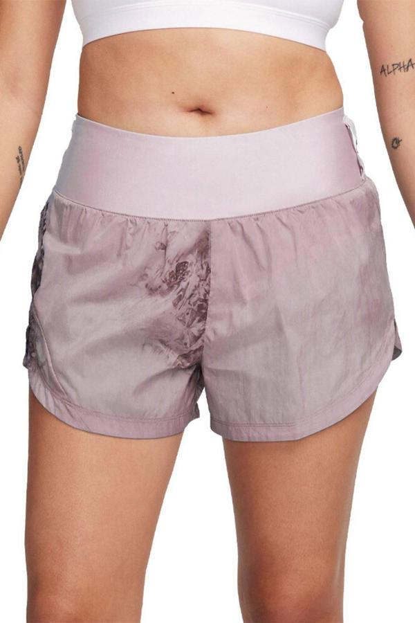 Nike Trail Dri Fit Women's Repel Mid Rise 3" Brief Lined Running Shorts Kadın Slip Astarlı Koşu Şortu Açık Menekşe - Image 1