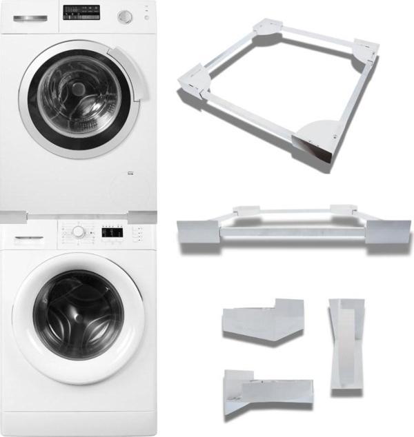 Çamaşır Makinesi Kurutma Makinesi İstifleme Kiti Tüm Markalar ile Uyumlu Ayarlanabilir - Image 1