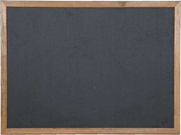 Vivekka 40X60 Duvara Monte Ahşap Çerçeve Laminat Kara Yazı Tahtası - Image 1