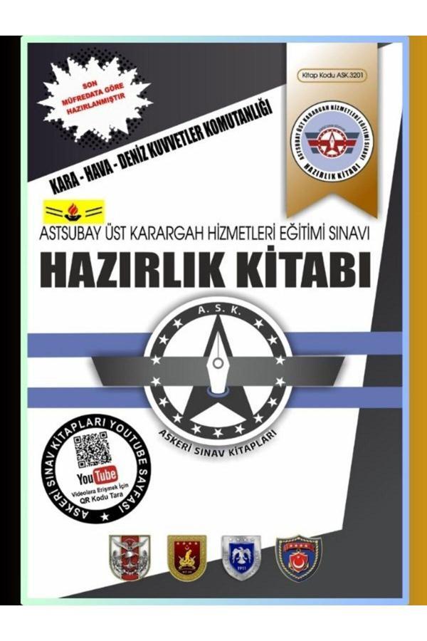 Askeri Sınav Kitapları Astsubay Üst Karargah Hizmetleri Eğitimi Sınavına (Aükhe) Hazırlık Kitabı - Askeri Sınav Kitapları - Image 1