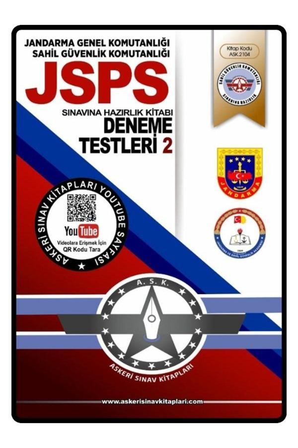 JSPS 5 Deneme Testi - Askeri Sınav Kitapları - Image 1