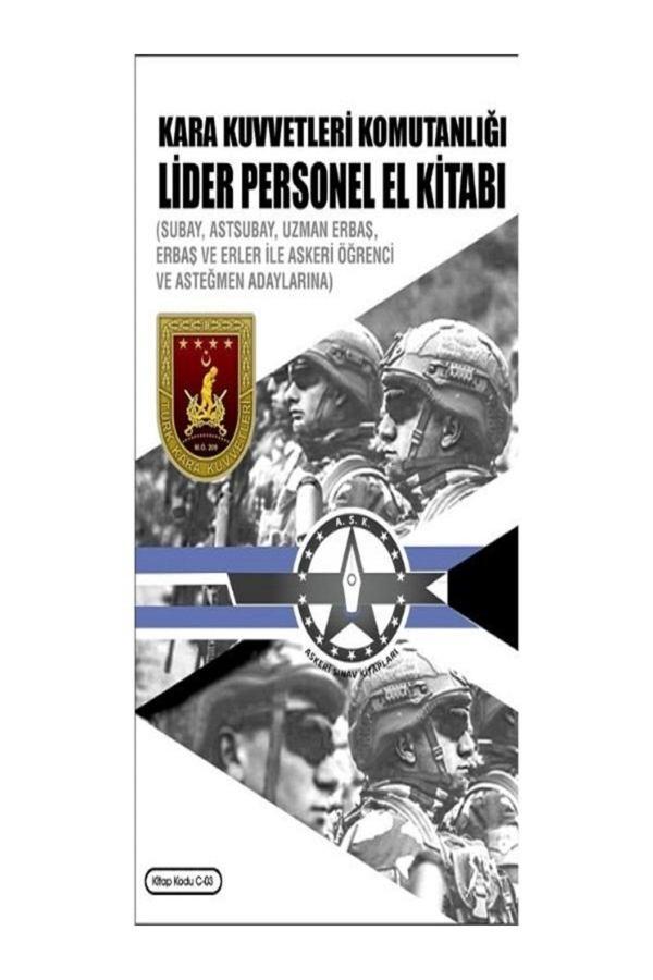 Askeri Sınav Kitapları Kara Kuvvetleri Komutanlığı Lider Personel El Kitabı (Cep Kitabı) - Askeri Sınav Kitapları - Image 1