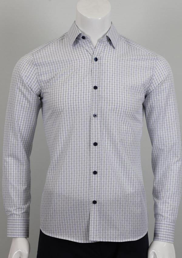 Uzun Kol Slim Fit Kareli Gömlek - Image 1