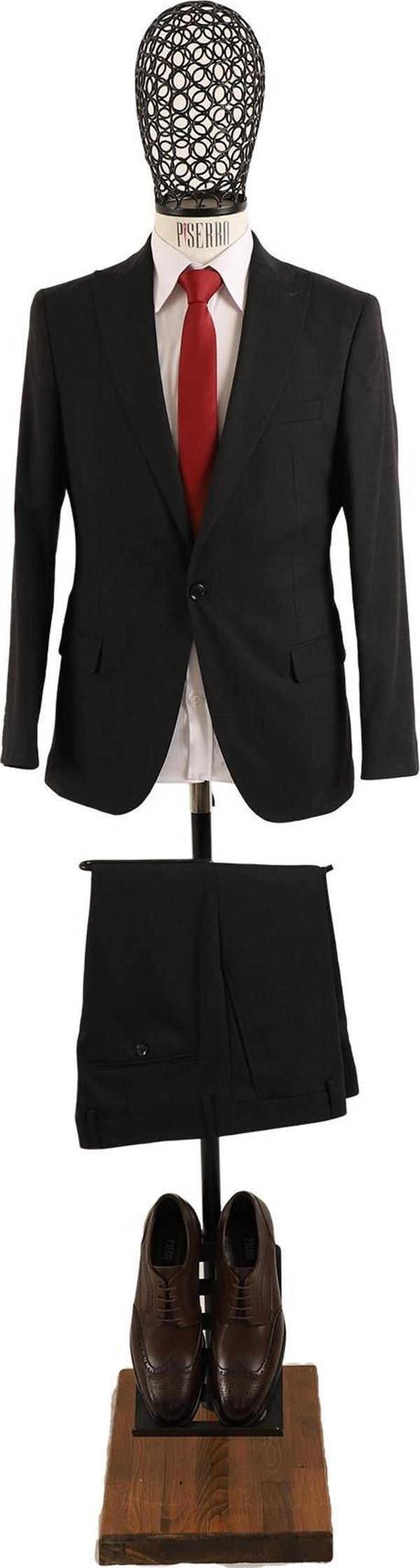 Slim Fit Takım Elbise - Image 1