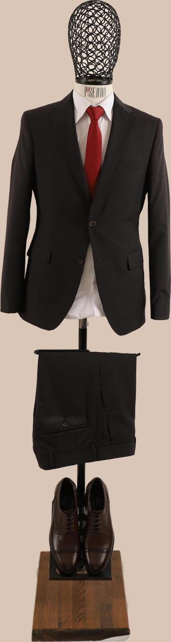 Slim Fit Takım Elbise - Image 1