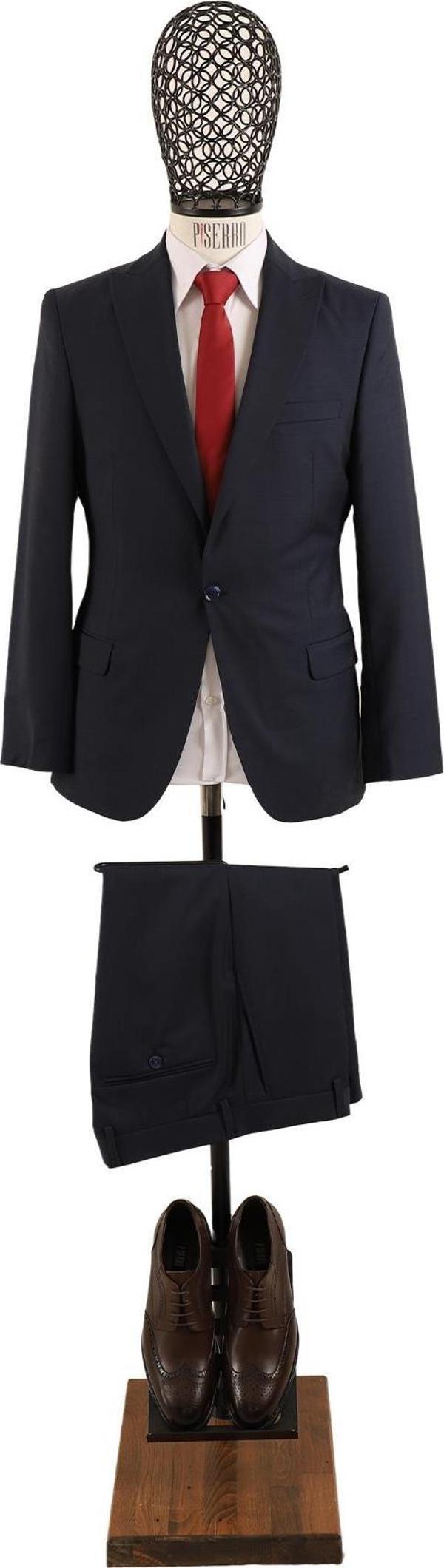 Slim Fit Takım Elbise - Image 1