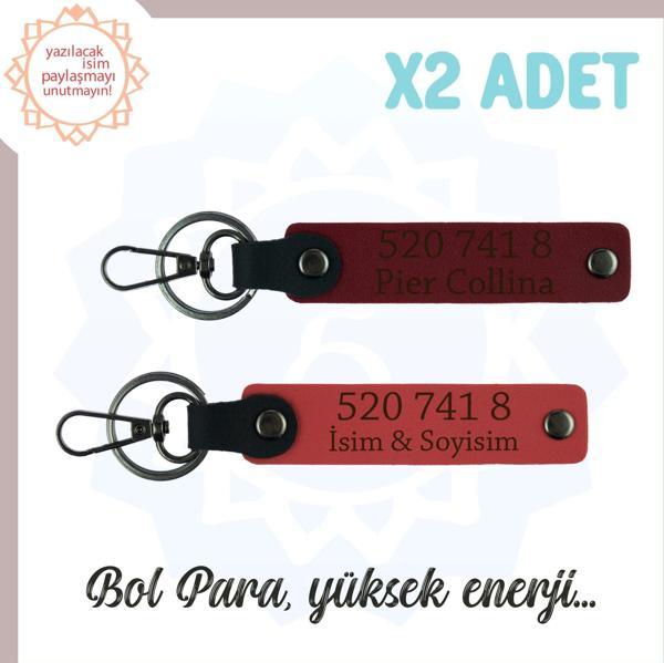 Nar Çiçeği-Bordo, Kişiselleştirilebilir, Başarı Dolu, Hediyelik 520 741 8  Manevi Huzur Anahtarlık - Image 1