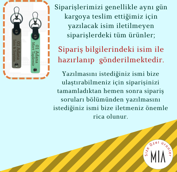 Kırmızı-Pembe, İsme Özel 01 Adanalı İçin Hediye Şık ve Anlamlı Hatıra Tasarım 2'li Anahtarlık Takım - Image 1