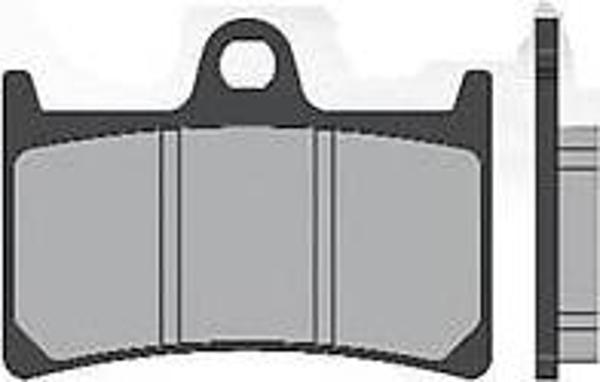 Yamaha Xp Tmax 500cc 2008-11 Ön Fren Balatası Brenta Organik - Image 1