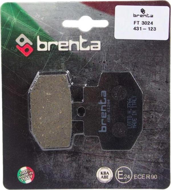 Pıaggıo Gts Supersport 125cc 13-13 Arka Fren Balatası Brenta Organik - Image 1