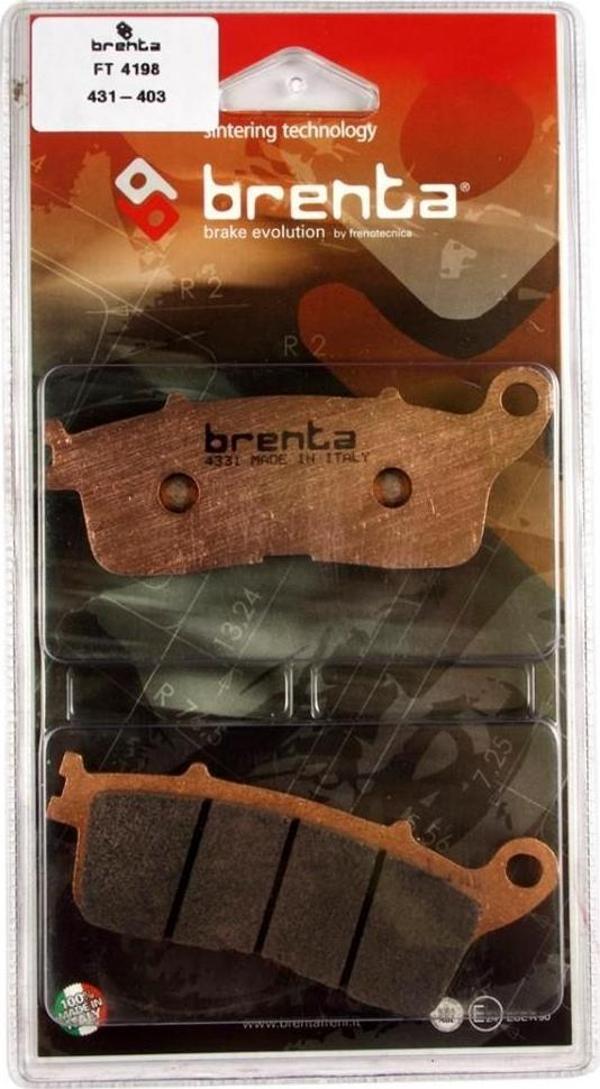 Honda Vfr Xdc Crosstourer W/dct 1200cc 12-19 Arka Fren Balatası Brenta Sinter Metal - Image 1