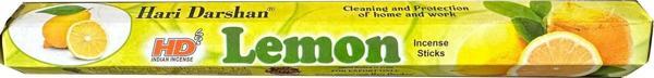 Hari Darshan Lemon Limon Çubuk Tütsü - Oda Ortam Kukusu - 20 Adetlik 1 Paket - Image 1