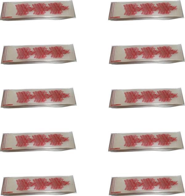 Çatal Kaşık Bıçak Poşeti - Afiyet Olsun Yazılı Baskılı - Şeffaf - 1 Kg. lık 10 Paket - Image 1