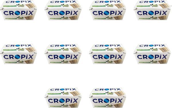 Cropix Tahta Ahşap Bambu Doğal Çay Kahve Karıştırıcı Çubuk Kaşık - 10.5 Cm. - 400 Adetlik 10 Paket - Image 1