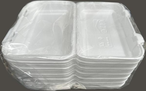 Dağyüce 36/D Tek Kullanımlık Köpük İskender Kapaklı Kase Kutu - 23.5x15 Cm. - 20 Adetlik 1 Paket - Image 1