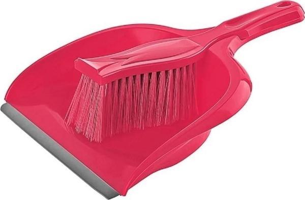 Titiz TP-221 Flower Hamarat Süpürgeli Fırçalı Faraş Takımı Seti Lastik Uçlu - Plastik - 1 Adet - Image 1