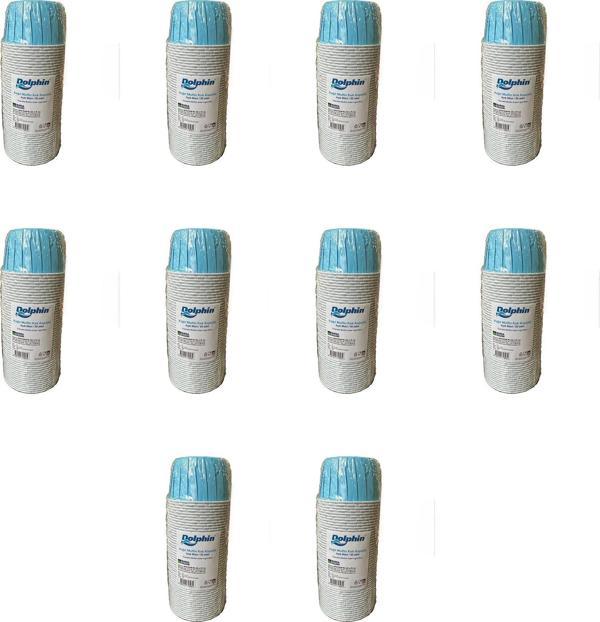Dolphin Muffin Kağıt Karton Mavi Cupcake Kek Kalıbı Kapsülü Kabı - 50 Adetlik 10 Paket - Image 1