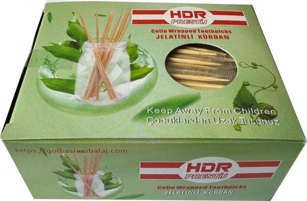 Hdr Jelatinli / Poşetli Ahşap Kürdan - 400 Adetlik Paket - Image 1