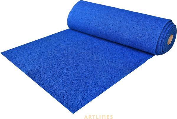 Kıvırcık Kapı Önü Dış Mekan Paspas / Kalınlık : 14 mm. / En : 1.20 M. - Boy : 4 Metre / Mavi - Image 1