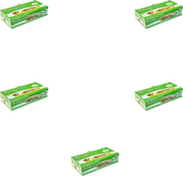 Handynorm Pide Dürüm Sandviç Tost Kılıfı - Dikdörtgen - 12,5 x 25 Cm. - 1000 Adetlik 5 Paket - Image 1