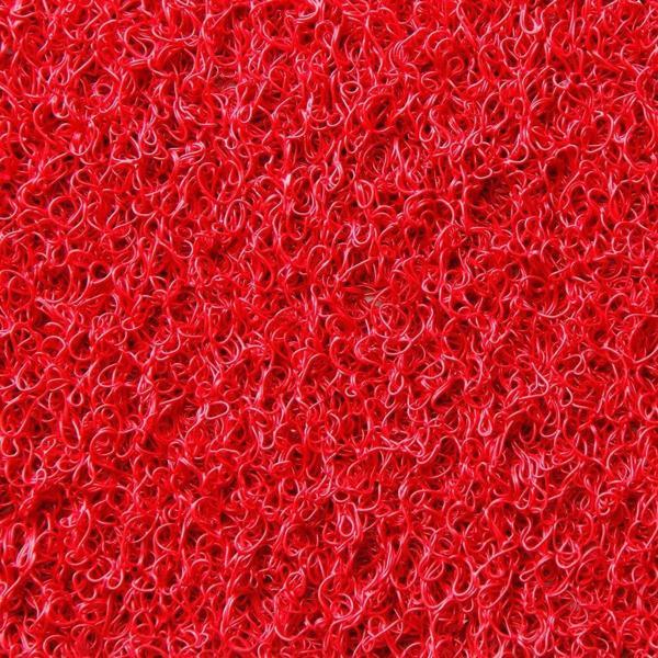 Kıvırcık Kapı Önü Dış Mekan Paspas / Kalınlık : 12 mm. / En : 100 Cm. - Boy : 3 Metre / Kırmızı - Image 1