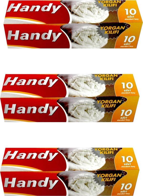 Handy Vakumsuz Şeffaf Yorgan Yastık Battaniye Nevresim Kılıfı Poşeti Torbası - 10 Adetlik 3 Kutu - Image 1