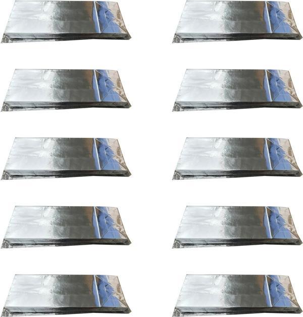 Metalize Kraft Kese Kağıdı - Orta Boy - 14 x 35 Cm. - 20 Adetlik 10 Paket - Image 1