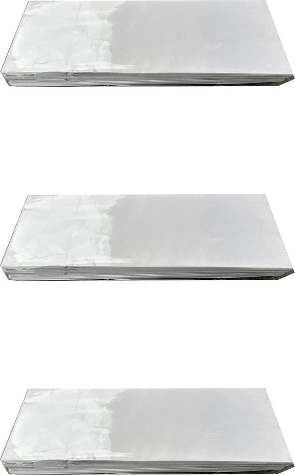 Laminelli Kraft Beyaz Kese Kağıdı - Küçük Boy - 10 x 30 Cm. - 20 Adetlik 3 Paket - Image 1