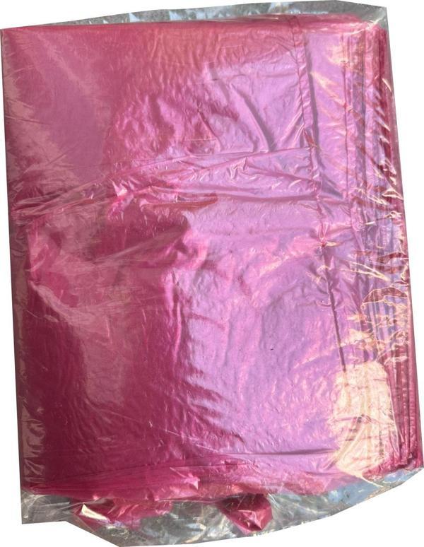 Arma Kırmızı Market Poşeti Torbası - Hışır Atlet Poşet - Küçük Boy - 24.5 x 40 Cm. - 10 Kg. - Image 1