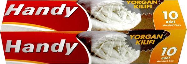 Handy Vakumsuz Şeffaf Yorgan Yastık Battaniye Nevresim Kılıfı Poşeti Torbası - 10 Adetlik 1 Kutu - Image 1