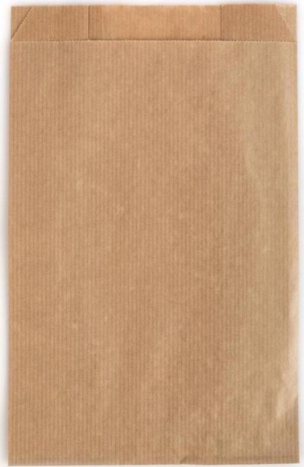 Kraft Baget Ekmek Fırın Kese Kağıdı - Küçük boy - 12 x 28 Cm. - 0.5 Kg. - Ortalama 100 Ad - Paket - Image 1