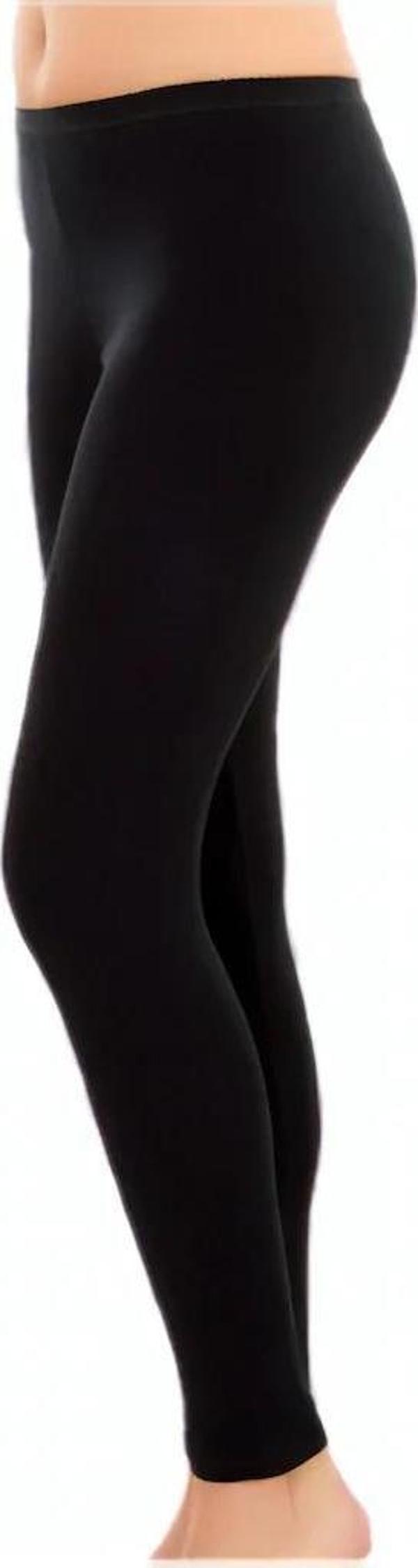 İmer 4344 Bayan Pamuklu Termal Tayt İçlik Siyah - Image 1