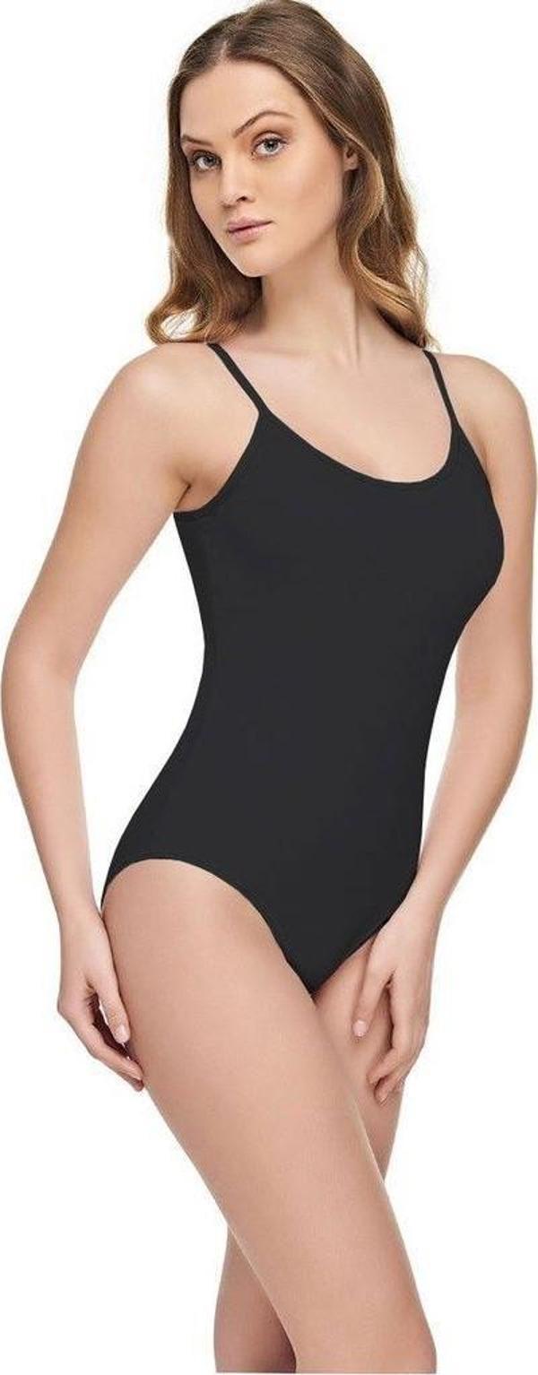 6 Adet Tutku Elit Bayan Modal İp Askılı Çıtçıtlı Body 2004 - Image 1