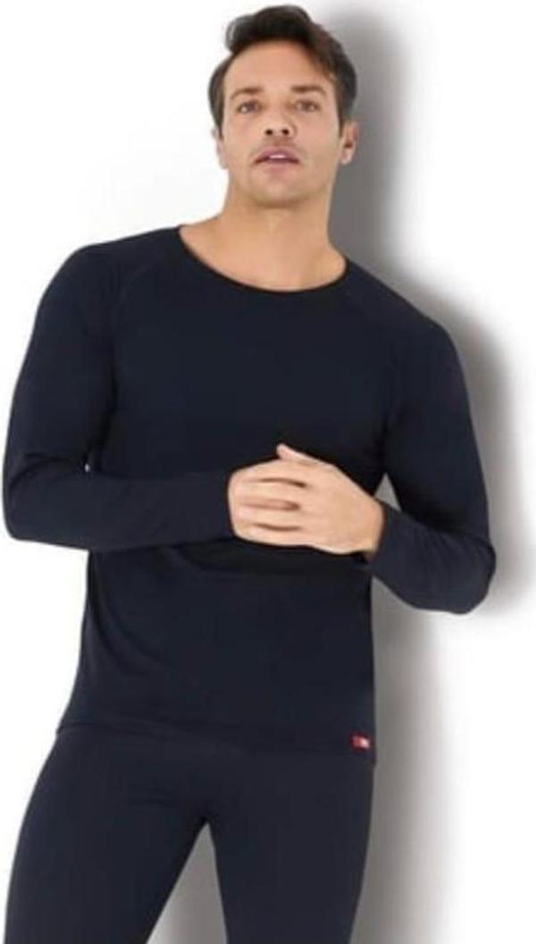 JİBER 173 ERKEK ISITICILI TERMAL İÇLİK UZUN KOL ÜST 2 ADET - Image 1