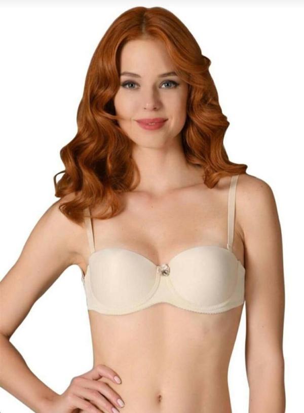 NBB 3586 BAYAN DESTEKLİ SIRTI ŞEFFAF SÜTYEN TEKLİ - Image 1