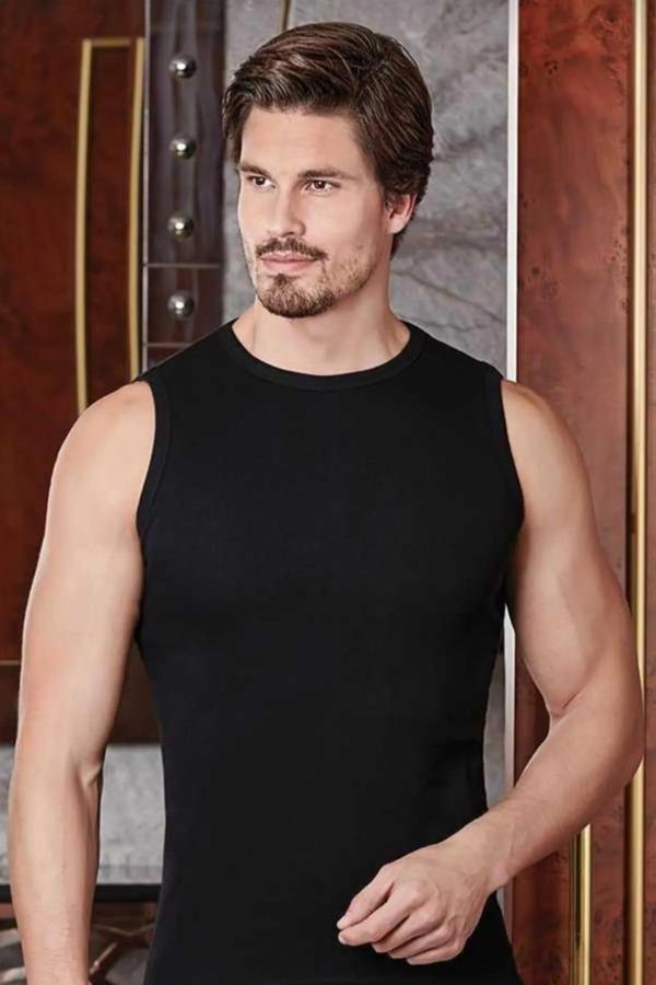 BERRAK 1013 ERKEK RİBANA KOLSUZ ATLET TEKLİ  - Image 1