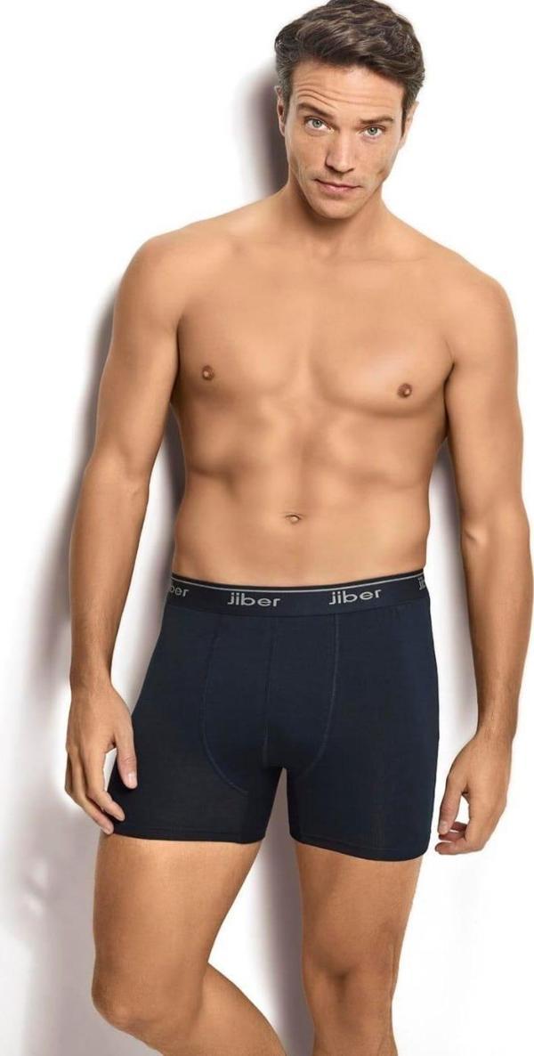 JİBER 156 ERKEK BOXER LİKRALI ŞORT 10 ADET - Image 1